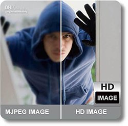 Camara IP en HD vs No-HD