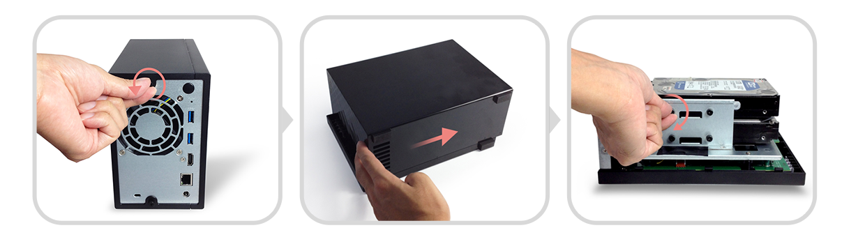 Asustor NAS intalacion