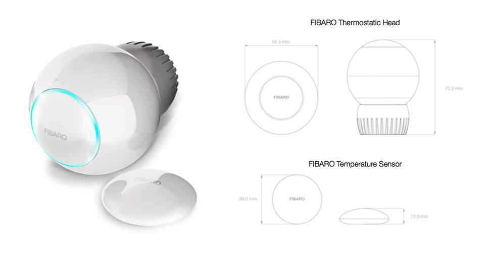 Cabezal Termostatico Fibaro