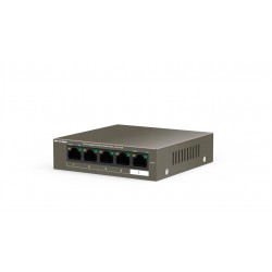 Comutador gigabit PoE IP-COM G1105P com portas 4 + 1