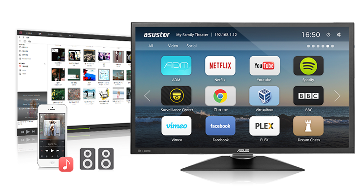 Media Center Asustor