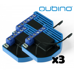 Pack 3xQubino Flush 2 rel&eacute;