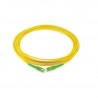Cabo de remendo SC / APC para SC / APC SIMPLEX monomodo SIMPLEX 3,0 mm LSZH 3 Mts