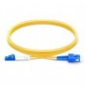 Patch Cord Fiber Optic LC to SC single mode DUPLEX 3.0 mm LSZH 2 Mts