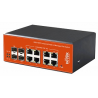 Switch PoE Industrial Wi-Tek WI-PMS312GF-I 8 Gigabit + 4 SFP Gerenci&aacute;vel